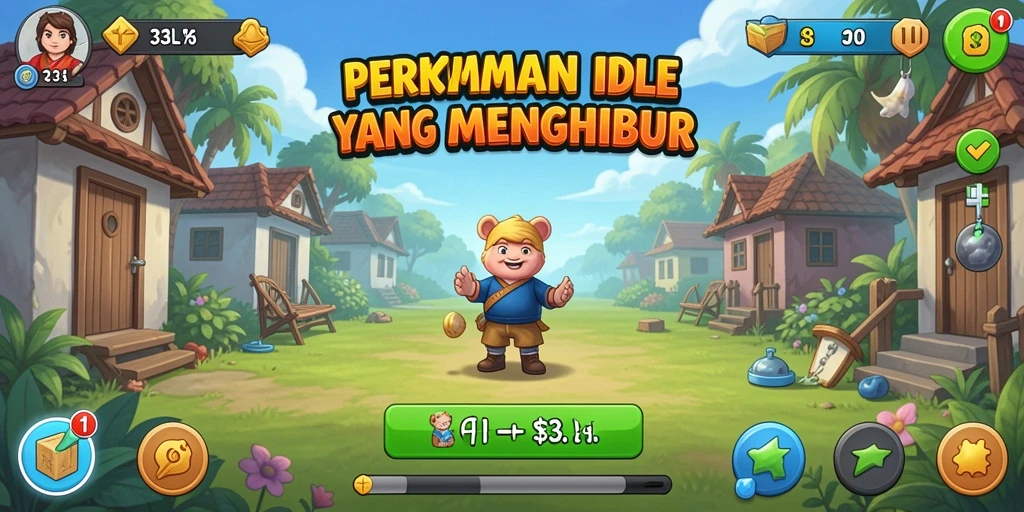 Tangkapan layar <strong>33L</strong> menampilkan gameplay santai dan menarik.