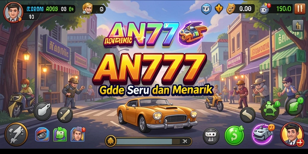 Tampilan gameplay AN777 dengan mekanisme Idle yang menarik.