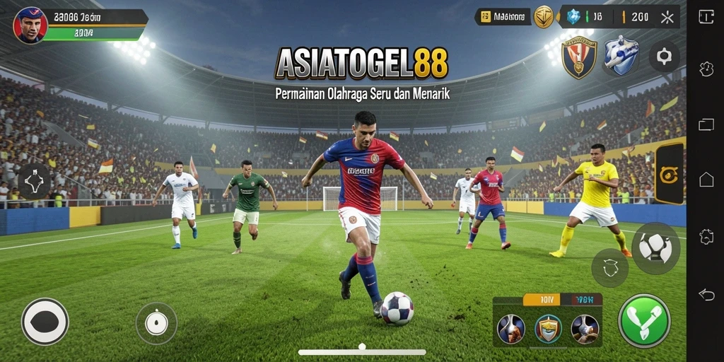 Tampilan gameplay menegangkan dan seru dari ASIATOGEL88.