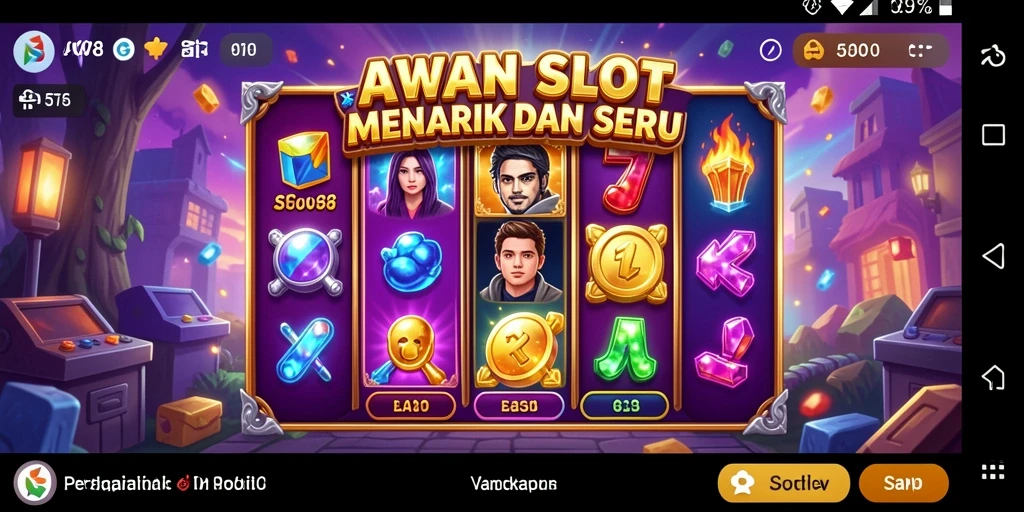 Screenshot utama AW8 menampilkan gameplay slot yang menegangkan dan menyenangkan.