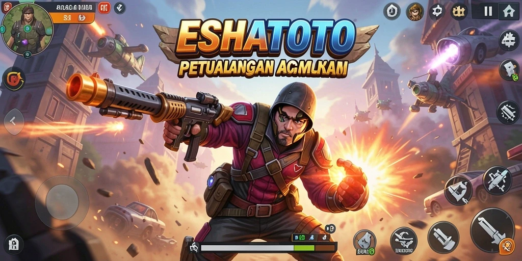 Gameplay seru ESHATOTO yang menghadirkan aksi mendebarkan.