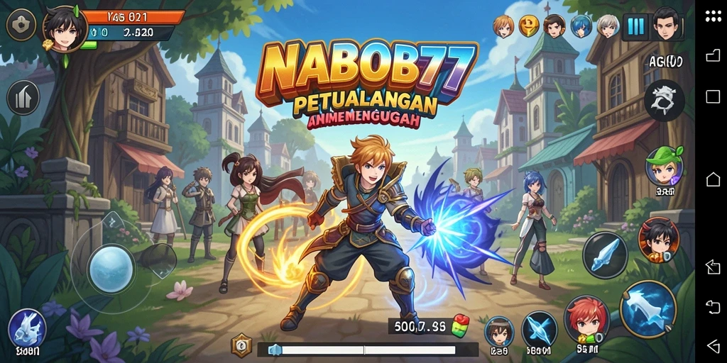 Tampilan gameplay yang mengasyikkan dalam NABOB77 dengan aksi seru.