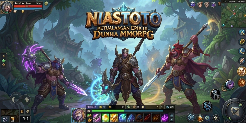 Tampilan gameplay seru di dunia fantasi NIASTOTO.