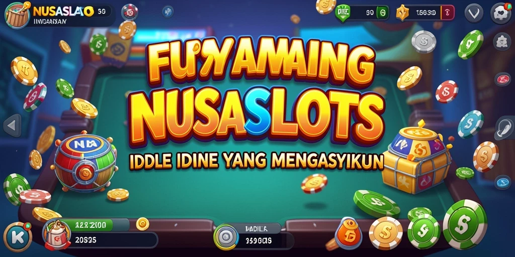 Tampilan gameplay seru NUSASLOTS dengan berbagai slot yang menarik.