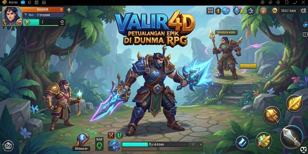 Gameplay VALIR4D yang menakjubkan di dunia RPG.